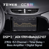 Штатная магнитола Teyes CC3 2K 6/128 Chevrolet Onix (2012-2019)