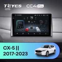 Штатная магнитола для Mazda CX-5 2 KF (2017-2023) (Экран 9,5") - Teyes CC4 Pro на Android 13, 8-ядер, 12ГБ-256ГБ, SIM-слот