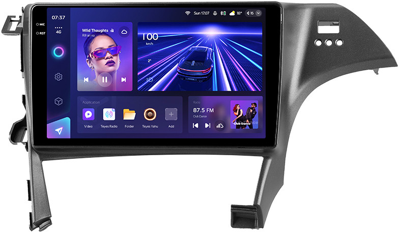 Магнитола для Toyota Prius 30 2009-2016 (правый руль, 10.36") - Teyes CC3-2K QLed Android 10, ТОП процессор, SIM-слот, CarPlay (CarPlay)
