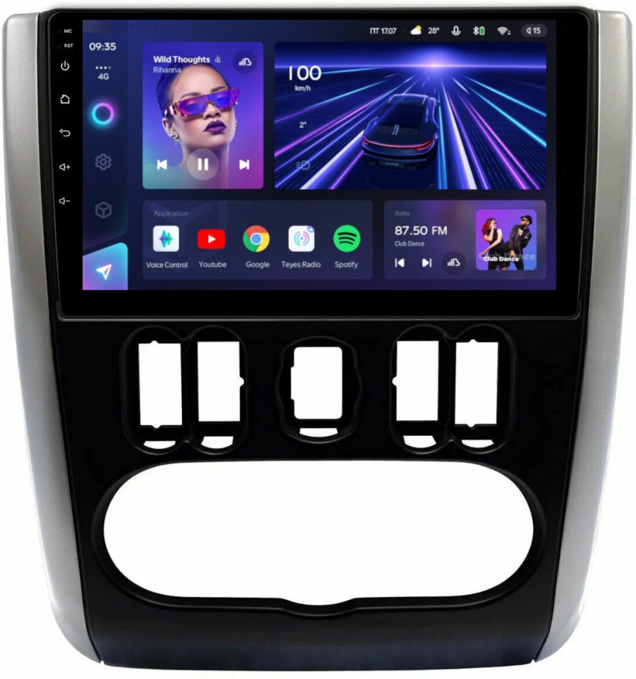 Магнитола для Nissan Almera 2013-2019 - Teyes CC3 Android 10, ТОП процессор, 4/32 Гб, CarPlay, SIM-слот (CarPlay)