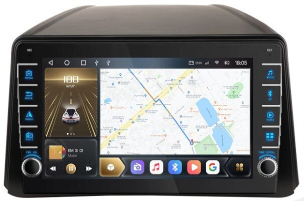Магнитола для Opel Mokka 2012-2015 - Carmedia OL-9978 (крутилки) QLed, Android 10, ТОП процессор, CarPlay, SIM-слот (CarPlay)