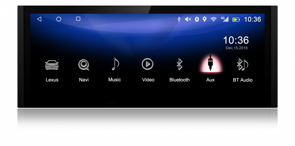 Магнитола для Lexus IS 2020+ (замена родного монитора 8") - Carmedia MRW-3806 Android 10, 8ГБ-128ГБ, SIM-слот