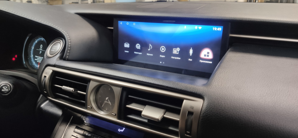 Магнитола для Lexus IS 2020+ (замена родного монитора 8") - Carmedia MRW-3806 Android 10, 8ГБ-128ГБ, SIM-слот