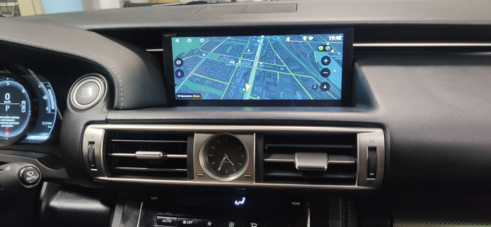 Магнитола для Lexus IS 2020+ (замена родного монитора 8") - Carmedia MRW-3806 Android 10, 8ГБ-128ГБ, SIM-слот