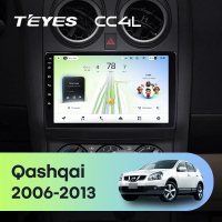 Штатная магнитола для Nissan Qashqai 1 J10 (2006-2013) F2 - Teyes CC4L на Android 14, 8-ядер, 6ГБ-64ГБ, SIM-слот