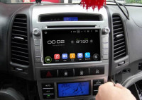 Магнитола для Hyundai Santa Fe 2010-2012 - Carmedia KD-7024-P6 на Android 10, 6-Турбо ядер, 4ГБ-64ГБ (CarPlay)