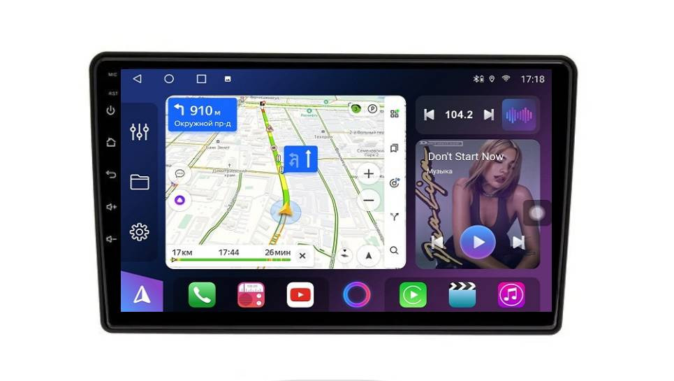 Штатная магнитола FarCar s500 Plus для Renault Duster, Lada Largus на Android  (BM1220M)