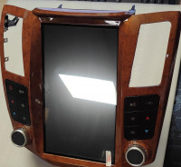 Магнитола для Lexus RX 2004-2009 - Carmedia ZF-1278W-GE ("Тесла-Стиль") Android 13, 8ГБ+128ГБ, SIM-слот (CarPlay)