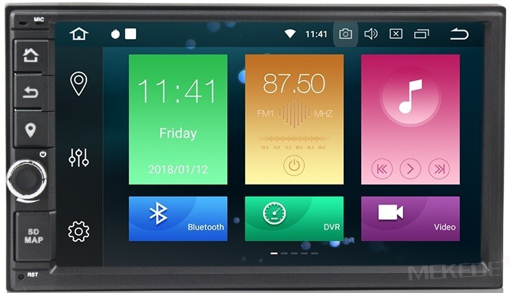 2DIN магнитола (экран 7") - Carmedia MKD-7063-P6 на Android 10, 6-ТУРБО ядер, 4/64 (CarPlay)