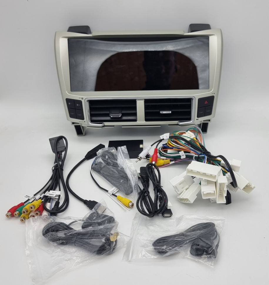 Магнитола для Lexus RX 2004-2009 - Carmedia KP-L1212-6128 монитор 12.3" на Android 10, 8-ядер, 6ГБ-128ГБ, SIM-слот