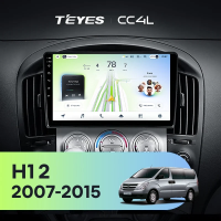 Штатная магнитола для Hyundai H1 TQ (2007-2015) F1 - Teyes CC4L на Android 14, 8-ядер, 6ГБ-64ГБ, SIM-слот
