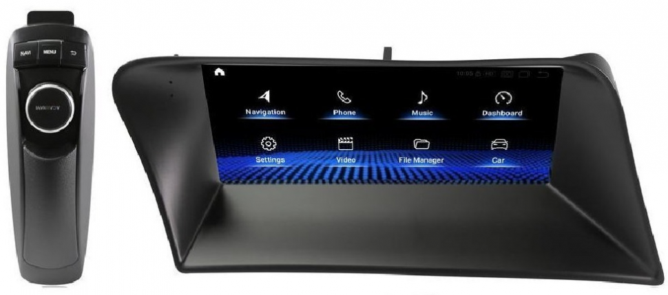Магнитола для Lexus RX 2009-2014 - Carmedia MRW-3811L на Android 13, 8Гб+128Гб, CarPlay, 4G SIM-слот