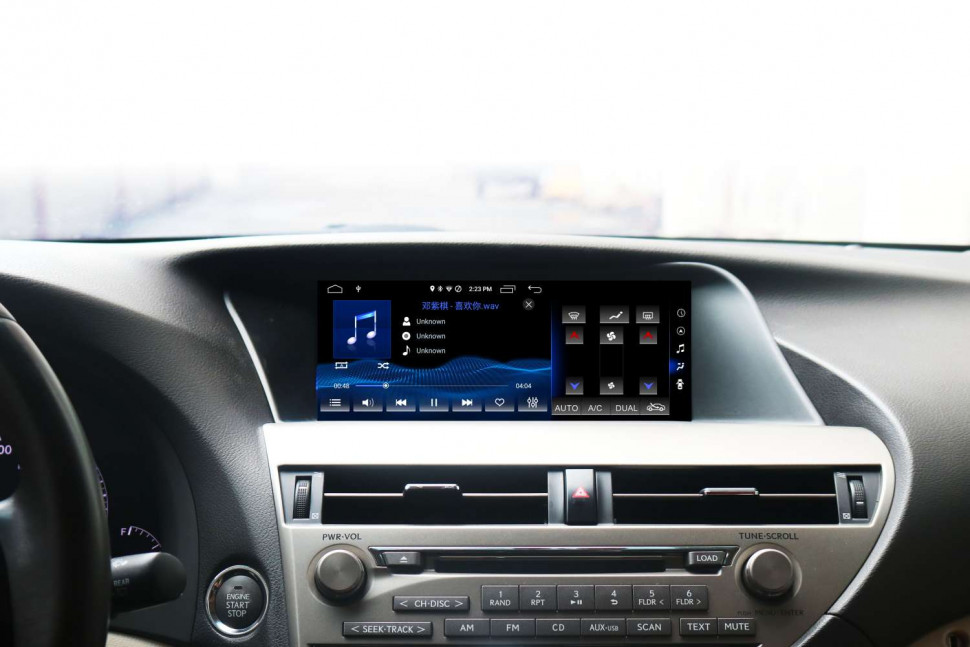 Магнитола для Lexus RX 2009-2014 - Carmedia MRW-3811L на Android 13, 8Гб+128Гб, CarPlay, 4G SIM-слот