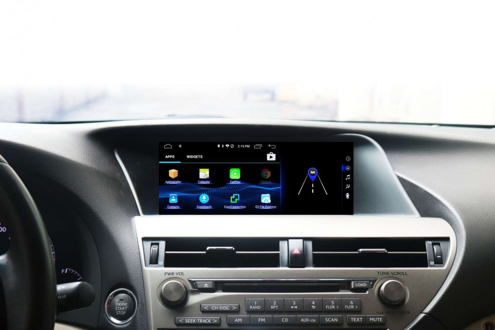 Магнитола для Lexus RX 2009-2014 - Carmedia MRW-3811L на Android 13, 8Гб+128Гб, CarPlay, 4G SIM-слот