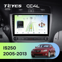 Штатная магнитола для Lexus IS250 XE20 (2005-2013) (Lp) - Teyes CC4L на Android 14, 8-ядер, 6ГБ-64ГБ, SIM-слот