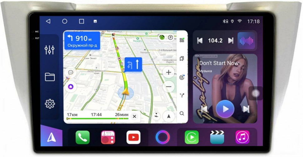 Штатная магнитола FarCar s500 Plus 2K для Lexus RX300 на Android  (GX3221M)