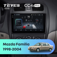 Штатная магнитола для Mazda Familia (BJ) (1998-2004) (Экран 9,5") - Teyes CC4 Pro на Android 13, 8-ядер, 8ГБ-128ГБ, SIM-слот