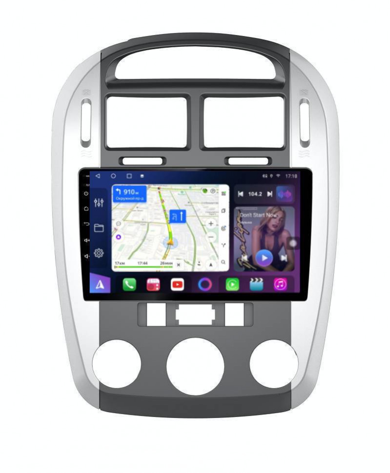 Штатная магнитола FarCar s500 Plus для KIA Cerato на Android  (BM046M кондиционер)