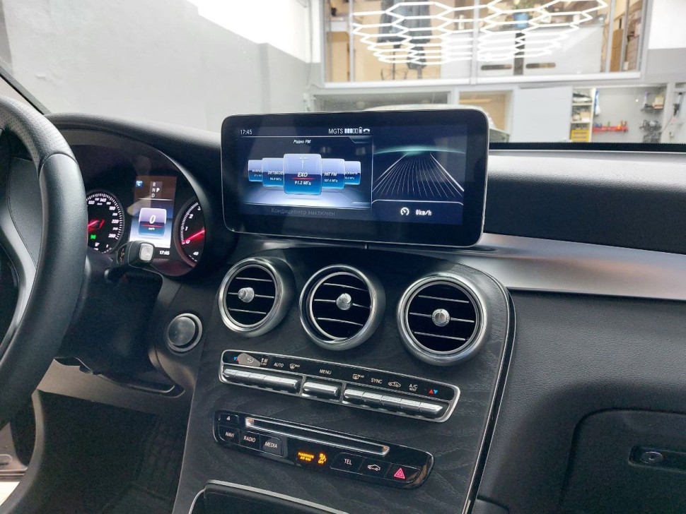 Монитор Android 10,25" для Mercedes-Benz С\GLC-Класс 2019-2021 NTG 5.5 RDL-6118