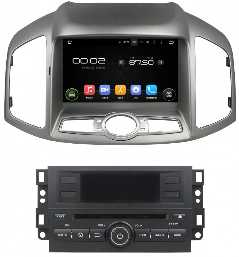 Магнитола для Chevrolet Captiva 2011-2015 - Carmedia KR-8030-T8 на Android 9.0, 8-ЯДЕР, 2ГБ-32ГБ (CarPlay)
