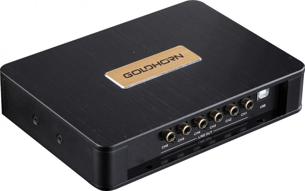 GOLDHORN DSPA 406 — 4-канальный усилитель с 6-канальным DSP-процессором