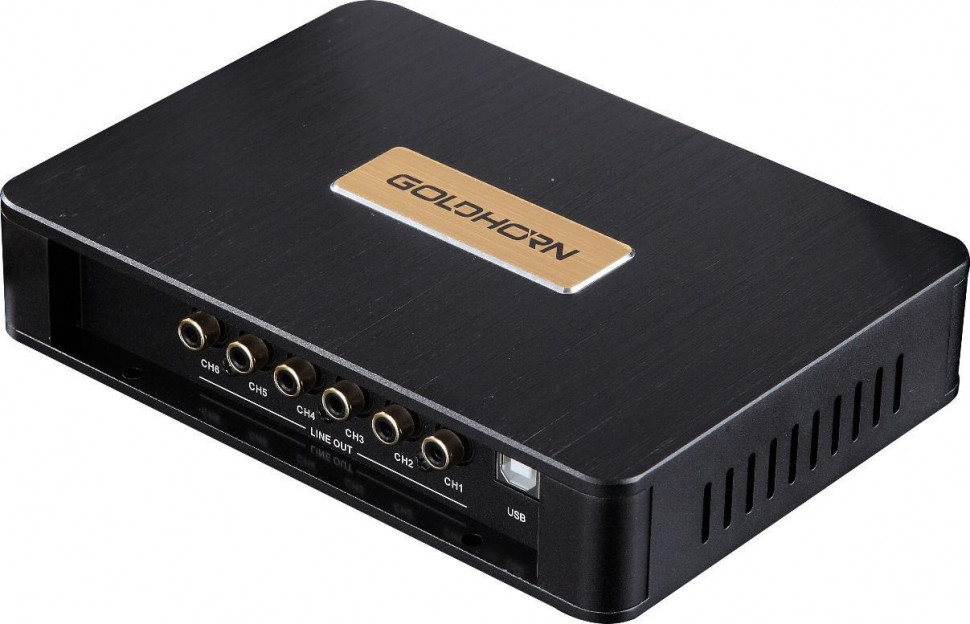 GOLDHORN DSPA 406 — 4-канальный усилитель с 6-канальным DSP-процессором