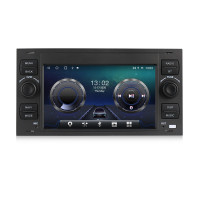 Магнитола для Ford: Focus 2 2005-2007, Transit 2006-2015, C-Max 2003-2010, Fusion 2005-2012- Carmedia MKD-7031S-S10 Android 12, ТОП процессор, 4Гб+64Гб, CarPlay, SIM-слот