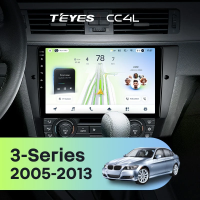 Штатная магнитола для BMW 3 серия E90 E91 E92 E93 (2005-2013) - Teyes CC4L на Android 14, 8-ядер, 6ГБ-64ГБ, SIM-слот
