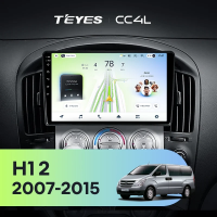 Штатная магнитола для Hyundai H1 TQ (2007-2015) F3 - Teyes CC4L на Android 14, 8-ядер, 6ГБ-64ГБ, SIM-слот