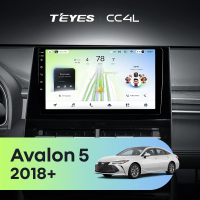 Штатная магнитола для Toyota Avalon 5 XX50 (2018-2026) F1 - Teyes CC4L на Android 14, 8-ядер, 6ГБ-64ГБ, SIM-слот