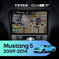 Штатная магнитола для Ford Mustang 5 S-197 (2009-2014) (Экран 11") - Teyes CC4 Pro на Android 13, 8-ядер, 12ГБ-256ГБ, SIM-слот