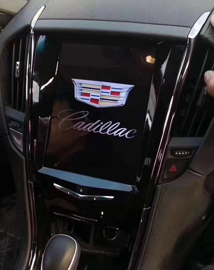 Магнитола для Cadillac ATS, SRX 2012-2017 - Carmedia NH-1006 ("Тесла-Стиль") на Android 9, 6-ТУРБО ядер, 4ГБ-64ГБ (CarPlay)