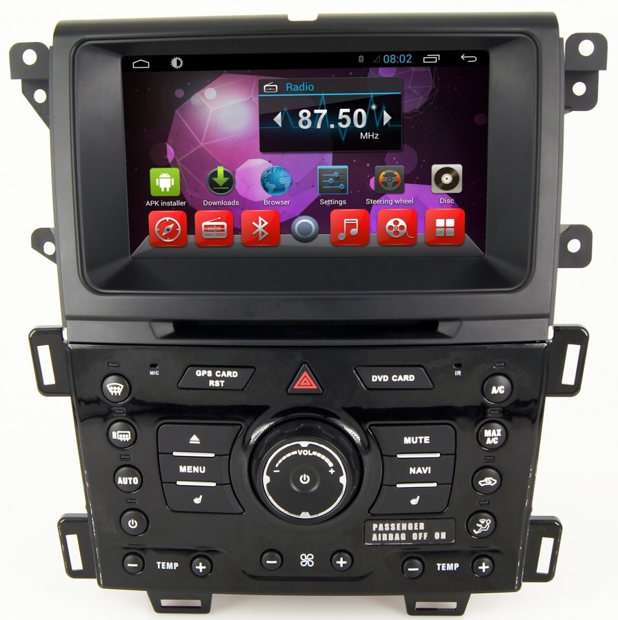 Магнитола для Ford Edge 2010-2015 - Carmedia KR-8065-S9 на Android, 8-ЯДЕР, 4ГБ-64ГБ, SIM-слот (CarPlay)