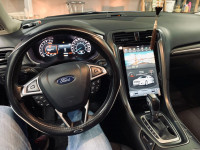 Магнитола для Ford Mondeo 5 2015+ (без SYNC) - Carmedia ZF-1201M-Q6 вертикальный экран 12.1" в стиле "Тесла" на Android 11, 8Гб+128Гб, CarPlay, 4G SIM-слот