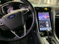 Магнитола для Ford Mondeo 5 2015+ (без SYNC) - Carmedia ZF-1201M-Q6 вертикальный экран 12.1" в стиле "Тесла" на Android 11, 8Гб+128Гб, CarPlay, 4G SIM-слот