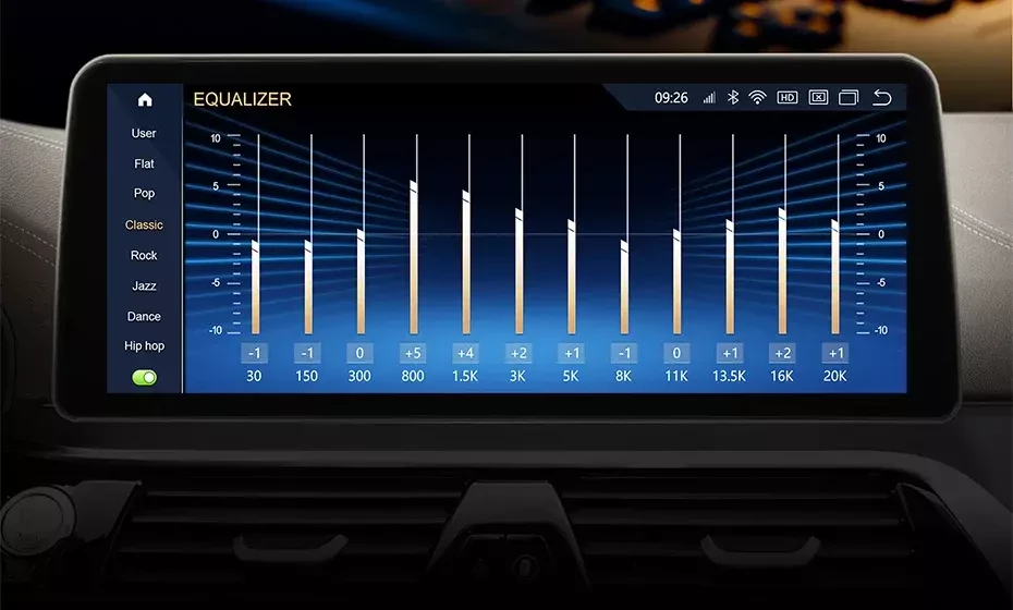 Магнитола BMW 5 (F10) 2014-2017 NBT - Carmedia MKD монитор 12.3", Android 11, 6Гб+128Гб, CarPlay, 4G SIM-слот (CarPlay)