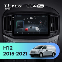 Штатная магнитола для Hyundai H1 2 (2015-2021) (Экран 9,5") - Teyes CC4 Pro на Android 13, 8-ядер, 12ГБ-256ГБ, SIM-слот