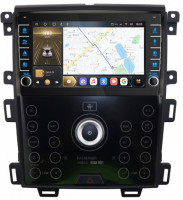 Магнитола для Ford Edge 2010-2015 - Carmedia SF-9065-B/C (крутилки) QLed, Android 10, ТОП процессор, CarPlay, SIM-слот (только с установкой в Москве) (CarPlay)