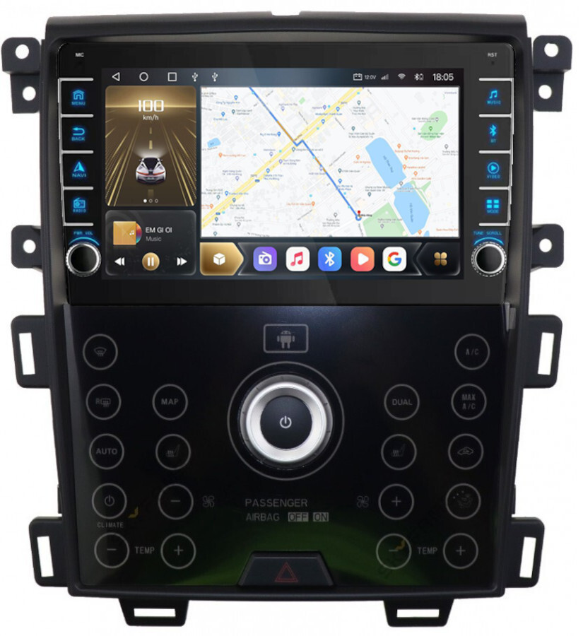 Магнитола для Ford Edge 2010-2015 - Carmedia SF-9065-B/C (крутилки) QLed, Android 10, ТОП процессор, CarPlay, SIM-слот (только с установкой в Москве) (CarPlay)