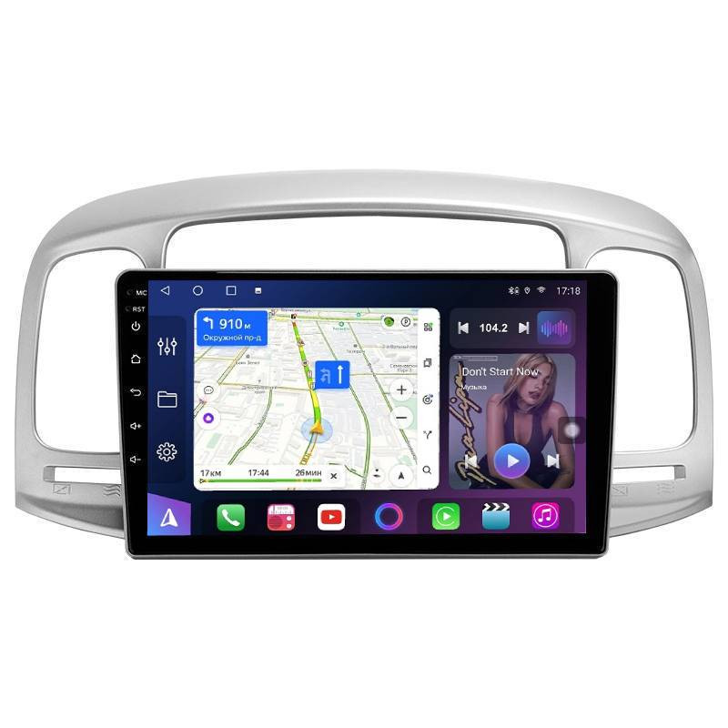 Штатная магнитола FarCar s500 Plus для Hyundai Accent, Verna на Android  (BM3009M)