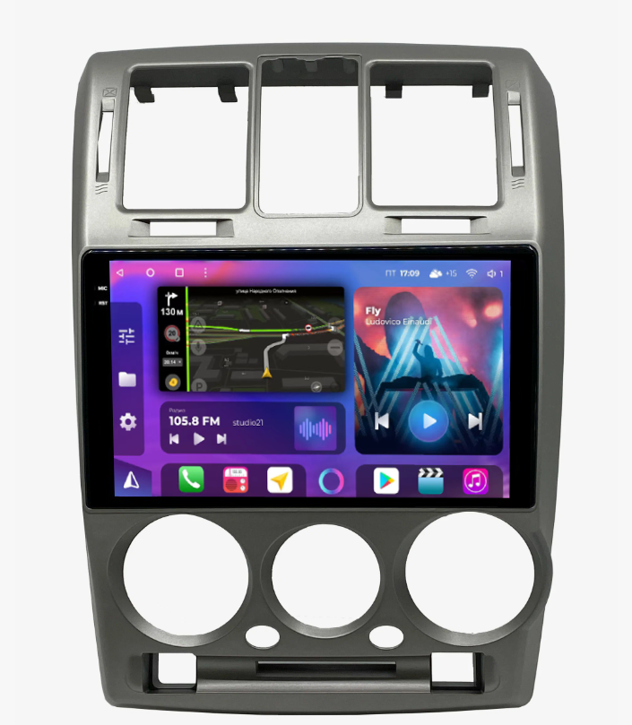 Штатная магнитола FarCar s400 2K для Hyundai Getz на Android  (BX3073-2M) (CarPlay)