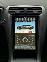 Магнитола для Ford Mondeo 5 2015+ (климат контроль, без SYNC) -Carmedia ZF-1809A-Q6 на Android 11, 8-ядер, 8ГБ-128ГБ, CarPlay, SIM-слот