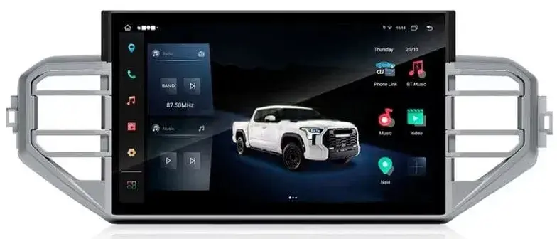 Магнитола для Toyota Tundra 2022+ - Carmedia MRW-1306 на Android 12, 4Гб+64Гб, 4G SIM-слот, CarPlay