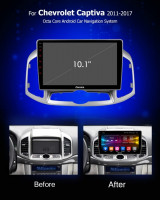 Магнитола для Chevrolet Captiva 2011-2015 - Carmedia OL-1276 Android 10, 8-ядер, SIM-слот (CarPlay)