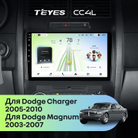 Штатная магнитола для Dodge Charger 6 LX (2005-2010) / Magnum (2003-2007) - Teyes CC4L на Android 14, 8-ядер, 6ГБ-64ГБ, SIM-слот