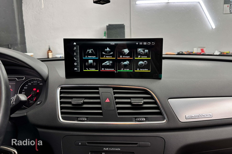 Монитор Android 10,25" для Audi Q3 2012-2018 MMI 3G+ RDL-8533