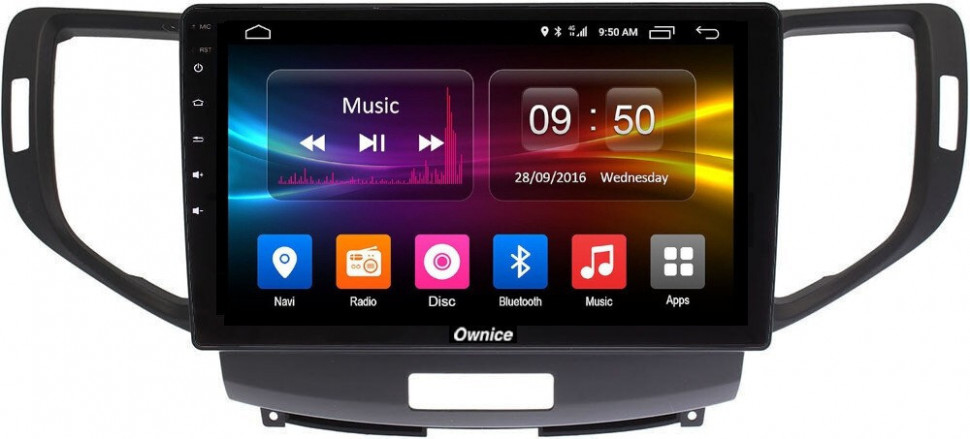 Магнитола для Honda Accord 2008-2012 - Carmedia OL-9641 Android 10, 8-ядер, SIM-слот (CarPlay)