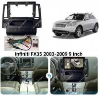 Магнитола для Infiniti FX 2003-2006 - Carmedia SF-9279-1 QLed, Android 10/12, ТОП процессор, CarPlay, SIM-слот (только с установкой в Москве) (CarPlay)