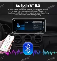 Магнитола для Mercedes-Benz ML (W166), GL (X166) 2011-2015 - Carmedia MKD-M9001 монитор 9" на Android 10, SIM-слот, 4ГБ-64ГБ (CarPlay)