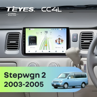 Штатная магнитола для Honda Stepwgn 2 (2003-2005) - Teyes CC4L на Android 14, 8-ядер, 6ГБ-64ГБ, SIM-слот